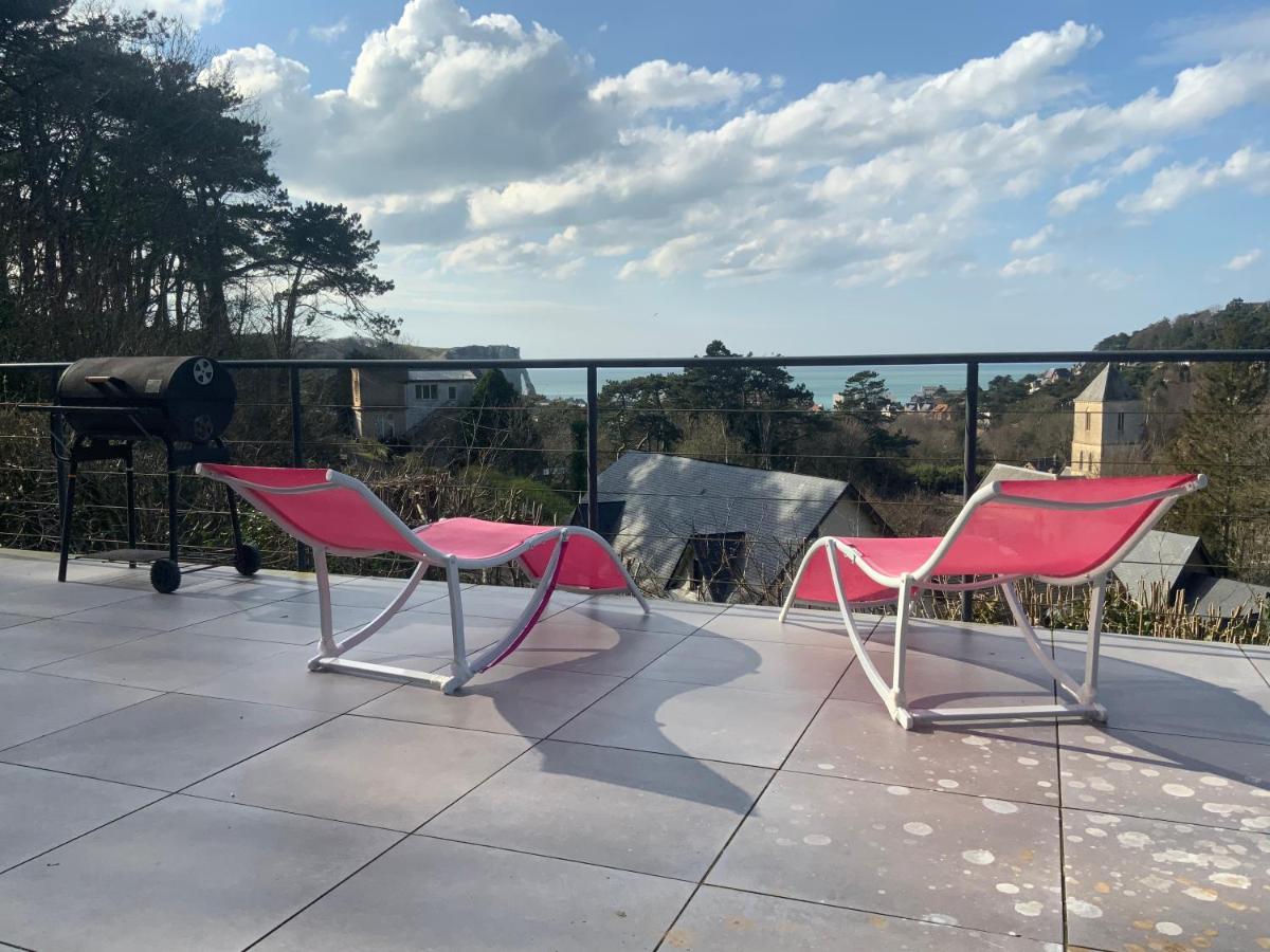 Villa Panorama, Vue Mer Et Falaises D Exception Étretat Zewnętrze zdjęcie