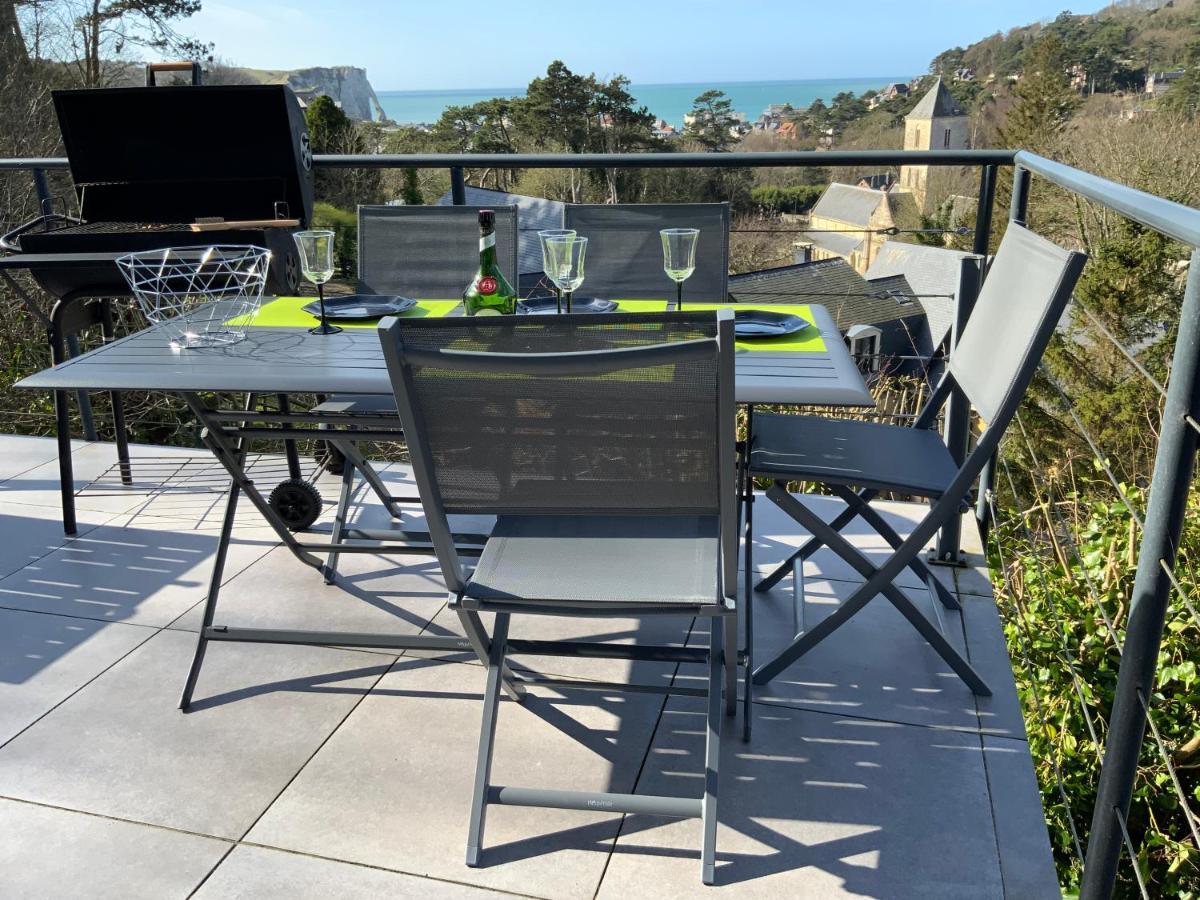 Villa Panorama, Vue Mer Et Falaises D Exception Étretat Zewnętrze zdjęcie