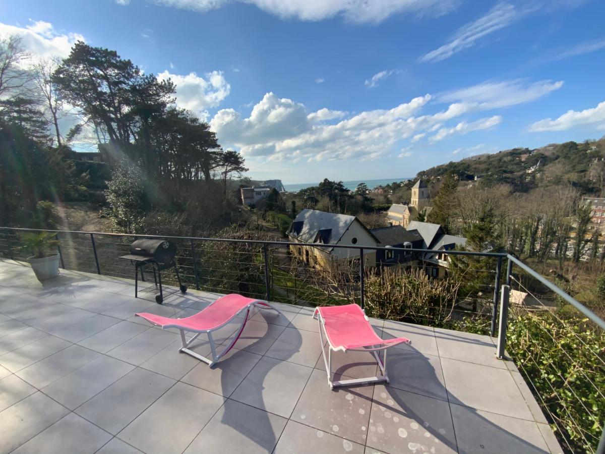 Villa Panorama, Vue Mer Et Falaises D Exception Étretat Zewnętrze zdjęcie
