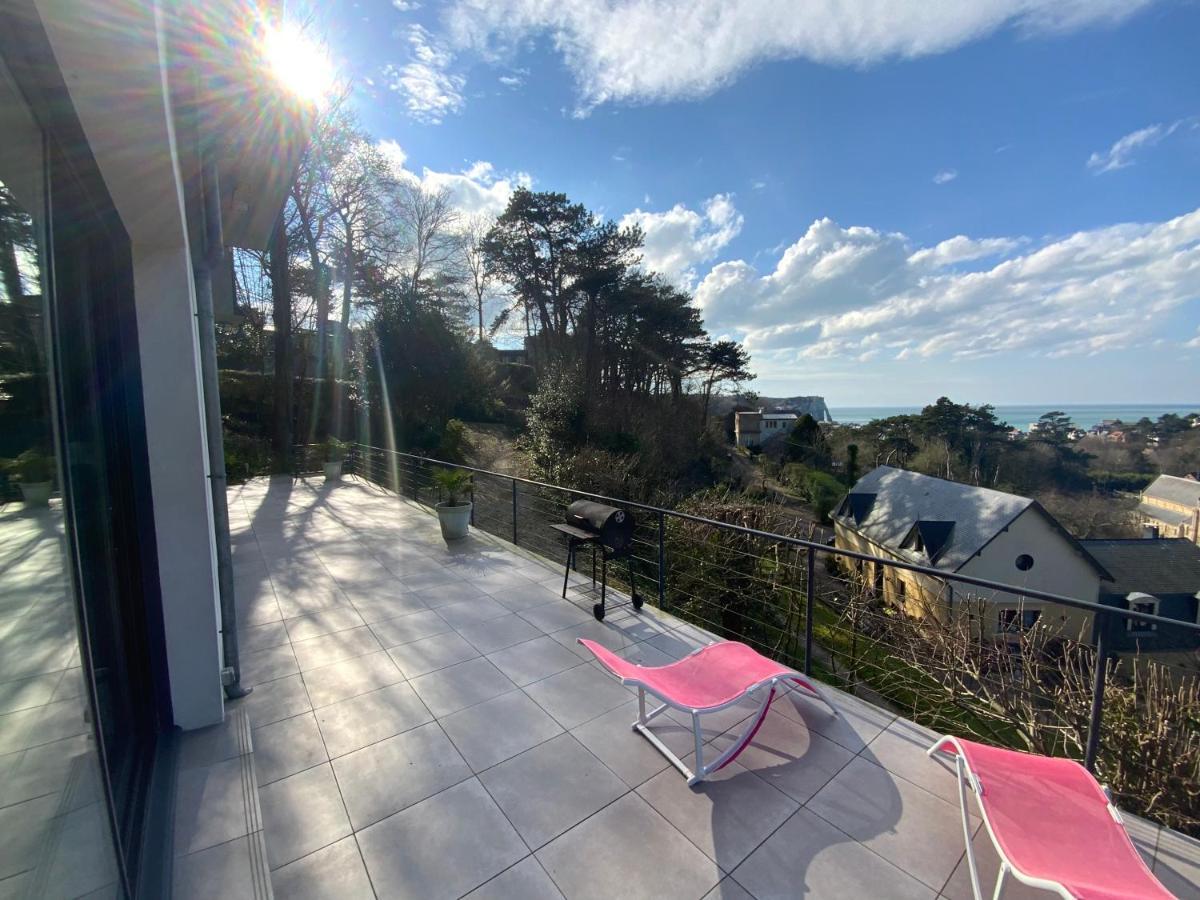 Villa Panorama, Vue Mer Et Falaises D Exception Étretat Zewnętrze zdjęcie