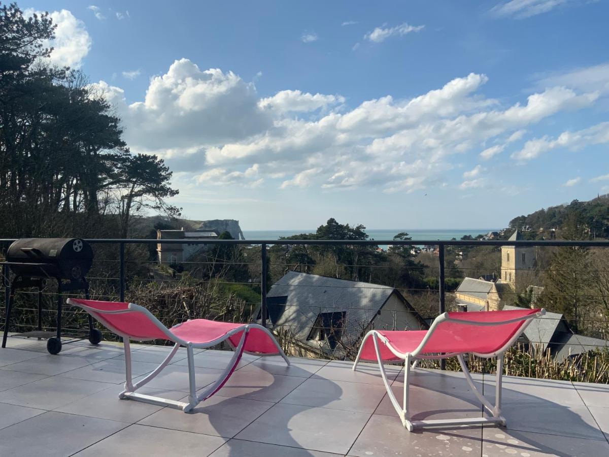Villa Panorama, Vue Mer Et Falaises D Exception Étretat Zewnętrze zdjęcie