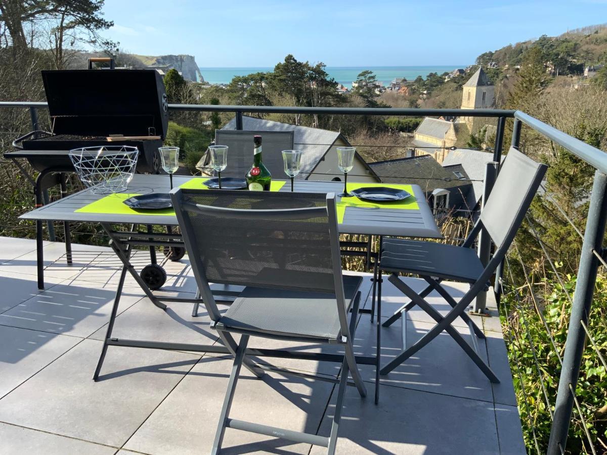 Villa Panorama, Vue Mer Et Falaises D Exception Étretat Zewnętrze zdjęcie